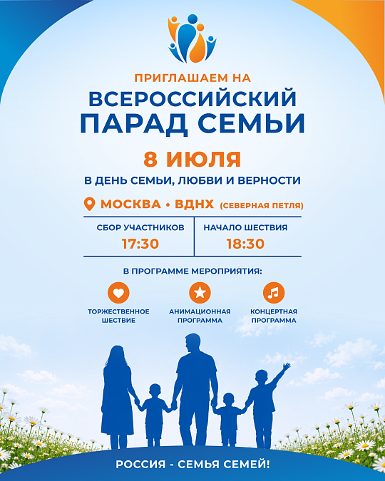 Всероссийский Парад  Семьи