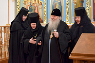 Митрополит Никон совершил Литургию в Богородице-Тихоновском (Тюнине) монастыре