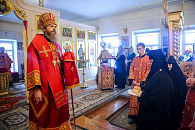 Епископ Варнава возглавил в Николаевском Георгиевском Абабковском монастыре Выксунской епархии празднование 160-летия обители 