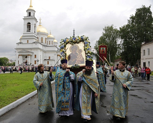 Митрополит Владимир возглавил престольный праздник в Александро-Невском Ново-Тихвинском монастыре г. Екатеринбурга