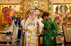 Завершился визит в Соловецкий монастырь  Предстоятеля Александрийской Православной Церкви