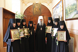 Митрополит Сергий совершил в Корецком монастыре иноческие постриги