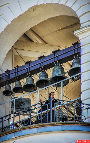 В праздник Крещения Руси в Толгском монастыре звонили в колокола