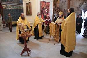 В Иосифо-Волоцком монастыре пребывали мощи св. равноап. вел. кн. Владимира