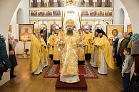 Митрополит Серафим совершил Литургию в Спасо-Преображенском монастыре