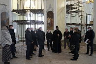 Митрополит Курский и Рыльский Герман принял участие в заседании Попечительского совета по возрождению Курской Коренной пустыни