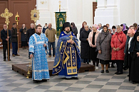 В восстановленном Рождество-Богородицком соборе Юровичского монастыря Туровской епархии состоялся первый престольный праздник 
