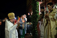 В Николаевском Малицком монастыре встретили праздник Светлого Христова Воскресения 