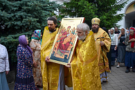 В Никольский мужской монастырь Гомеля доставлен со Святой Горы Афон список иконы Божией Матери «Всецарица»