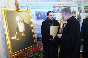 Наместник Иосифо-Волоцкого монастыря принял участие  в вечере памяти по митрополиту Питириму