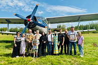 Настоятельница Мироносицкого монастыря в Бобруйске приняла участие в воздушном крестном ходе над Бобруйском 