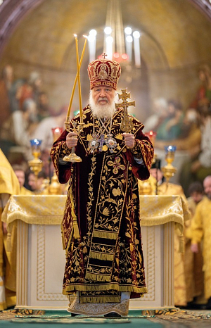 Слово в 16-ю годовщину интронизации после Литургии в Храме Христа Спасителя