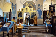 В Марфо-Мариинской обители милосердия в Москве состоялась Литургия для добровольцев