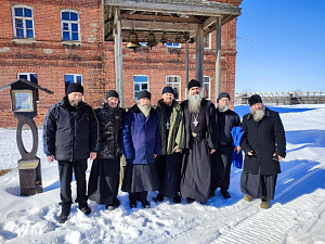 В Успенском монастыре Мурома молитвенно почтили память преподобных Лазаря и Афанасия Муромских