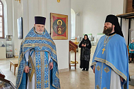 На Иоанно-Предтеченском подворье Новоспасского монастыря в Сумарокове почтили память мученика Алексия Скоробогатова