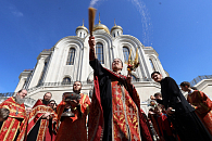 В Сретенском монастыре Москвы встретили праздник в честь иконы Божией Матери «Живоносный Источник»