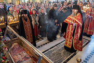 В Сретенском монастыре Москвы почтили память священномученика Илариона, архиепископа Верейского