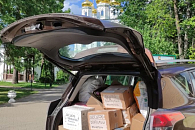 Иосифо-Волоцкий монастырь отправил в зону боевых действий очередную партию гуманитарной помощи