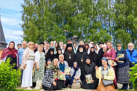 Старицкую обитель Тверской епархии посетили паломники из Сербской Православной Церкви