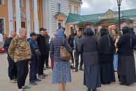Покровский Хотьков монастырь посетили участники СВО из госпиталя им. Н.Н. Бурденко