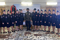 Военно-патриотический клуб при Малоярославецкой обители принял участие в праздновании 10-летия Калужского отделения Союза казаков-воинов России и Зарубежья