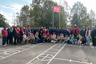 Казачий кадетский отряд при Малоярославецком монастыре отметил день памяти Подольских курсантов на Ильинских рубежах