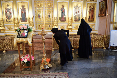 Уборка в храме