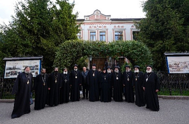 Делегация игуменов и насельников монастырей Египта, 2023 год