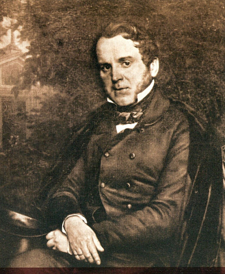 Архитектор М.Д. Быковский (1801–1885). Худ. М. Скотти. 1851