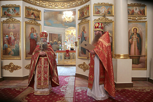 Наместник Данилова монастыря в день своего тезоименитства получил Патриаршее поздравление