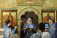 Председатель Синодального отдела по монастырям и монашеству совершил Литургию в Богородице-Рождественском монастыре Москвы