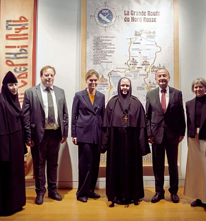 В Париже состоялось торжественное закрытие выставки московского Новодевичьего монастыря «Великий Русский Северный Путь. Золотая нить столетий»