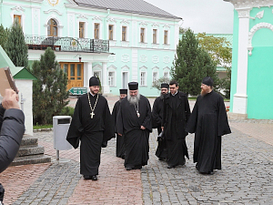 Митрополит Лимассольский Афанасий посетил Троице-Сергиеву лавру