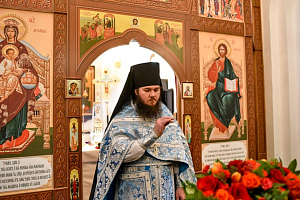 В приписном к Донскому монастырю храме состоялся престольный праздник