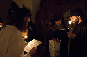 Наместник Данилова монастыря совершил монашеский постриг