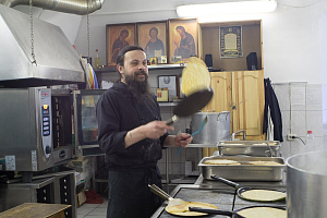 В Валаамском монастыре празднуют масленицу