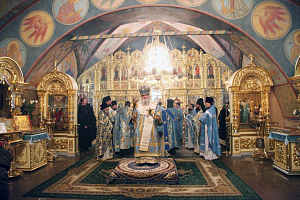 В Введенском Толгском монастыре отметили престольный праздник