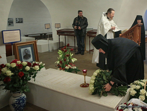 В Новоспасском монастыре почтили память Вел. кн. Сергея Александровича Романова