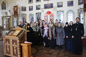 Паломники из г. Первомайска посетили Ольгинский монастырь г. Инсар Мордовской митрополии