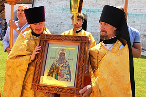 В Старицком Свято-Успенском монастыре Тверской епархии молитвенно почтили память свт. Иова, первого Патриарха Московского