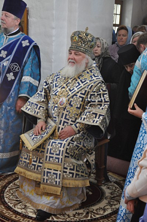 Митрополит Истринский Арсений возглавил престольный праздник в Зачатьевском монастыре