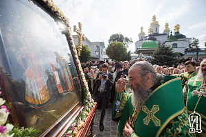 В Киево-Печерской лавре состоялось празднование Собору преподобных Дальних пещер