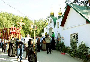 Кресто-Воздвиженский Иерусалимский монастырь отпраздновал 127-летие со дня своего освящения