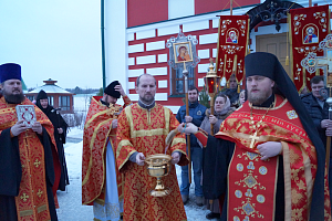 Престольный праздник храма в честь вмц. Анастасии Узорешительницы  в Аносином женском монастыре