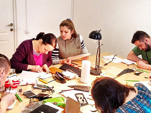 На Московском подворье Валаамского монастыря открылась иконописная школа