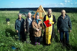Насельник Артемиево-Веркольского монастыря крестил жителей дер. Матверы Архангельской области