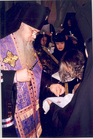 Слово высокопреосвященного Алексия, архиепископа Костромского и Галичского (бывш. Орехово-Зуевского) после совершенного им пострига в Зачатьевском женском монастыре.