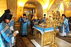 Престольный праздник Успения Божией Матери отметили в Нижегородской Печерской обители