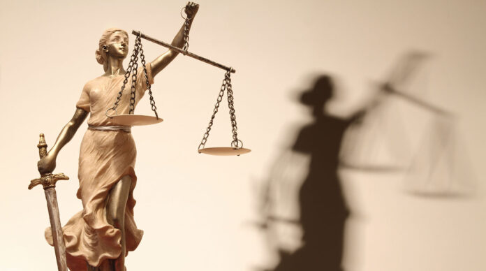 Justice is blind ( ... or maybe not )