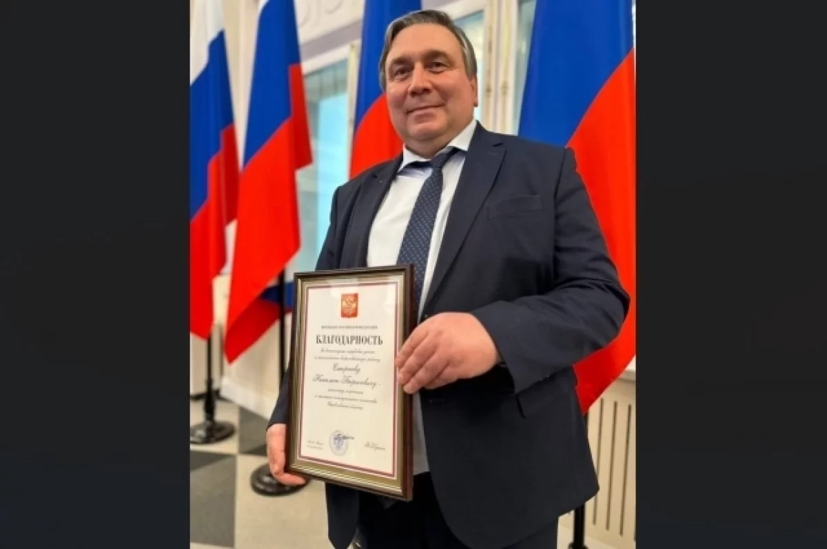 Глава Минэнерго Свердловской области удостоен высокой награды от президента России a8fa0a39-f46b-4cde-a190-cdb126482de0-67b8c1f7